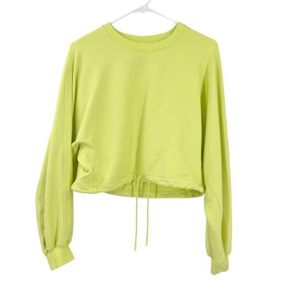 Aritzia The Group By Babaton Green Leisure Sweatshirt Sz S - Picture 2 of 11